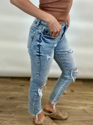 Daisy Distressed Skinny Jean