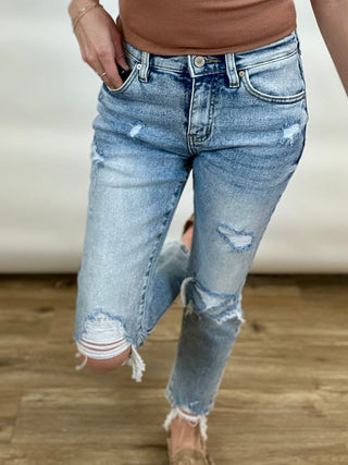 Daisy Distressed Skinny Jean