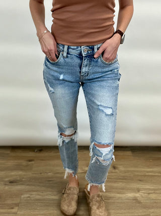 Daisy Distressed Skinny Jean