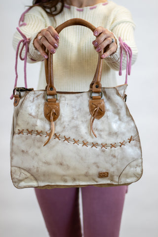 Bruna Handbag- Nectar Lux Tan Rustic~ BedStu