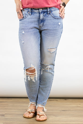 Daisy Distressed Skinny Jean