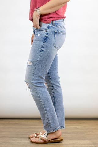 Daisy Distressed Skinny Jean