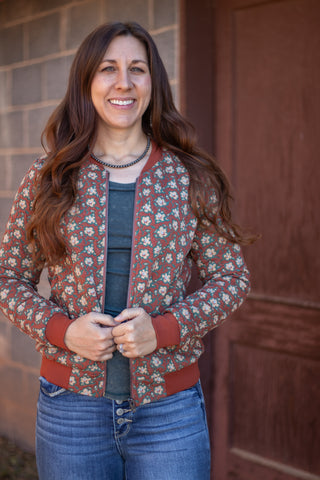 Flower Bomber Jacket