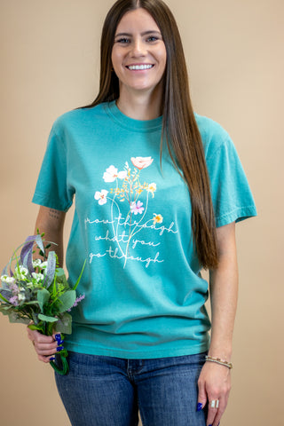 Grow Through Floral Tee