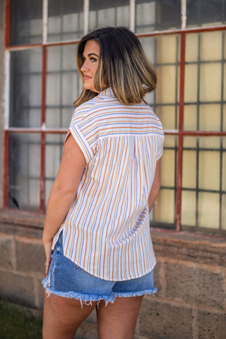 Shared With You Striped Top