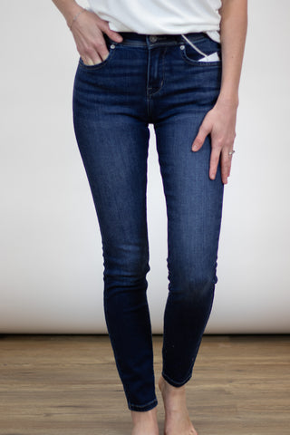 Kennedy Double Button Skinny Jean~ KanCan