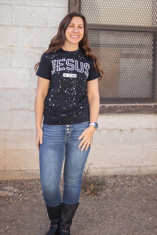 Jesus Is King Splatter Tee