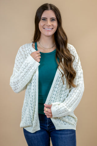Just The Thing Crochet Cardigan
