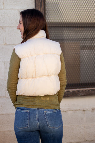 Smooth Moves Vest- Cream