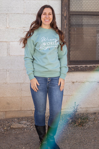 Weary World Rejoices Pullover