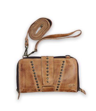 BedStu Flee Wallet- Tan Rustic