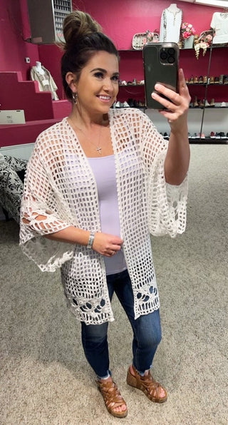 Tame My Love Crochet Cardigan