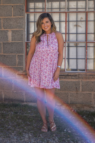 No Questions Asked Floral Dress