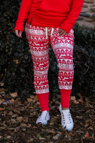 New & Improved Joggers- Reindeer Games